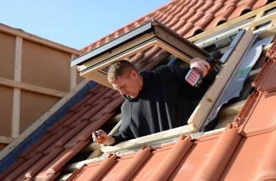Pose de fenêtres de toit Velux à Bursard